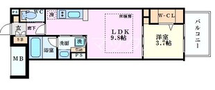 アーバネックス心斎橋Ⅱの物件間取画像